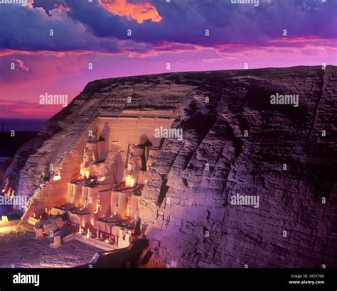 TEMPLE OF RAMSES II ABU SIMBEL RUINS EGYPT Stock Photo - Alamy