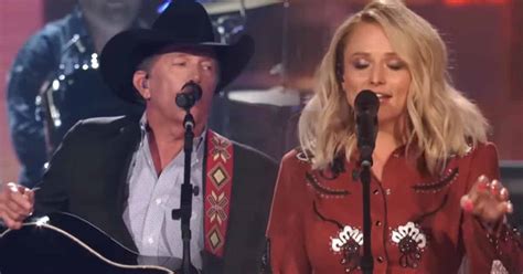 George Strait Shares Stage with Miranda Lambert for Hit Song “Run”