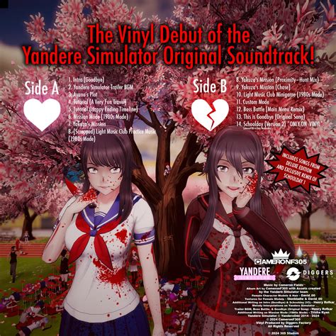 Cameronf305 Yandere Simulator Original Soundtrack The Final Album Numbered Edition