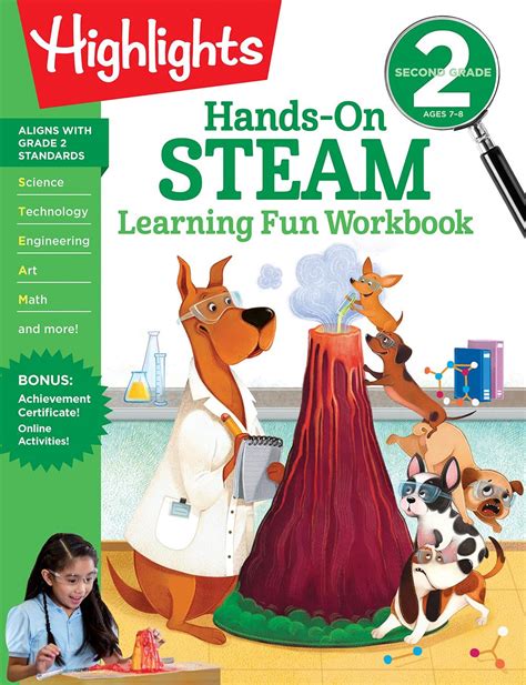 Second Grade Hands On Steam Learning Fun Workbook Astra