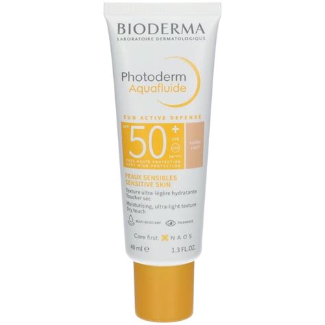 Bioderma Photoderm Aquafluide Sun Active Defense Spf 50 Lightclair