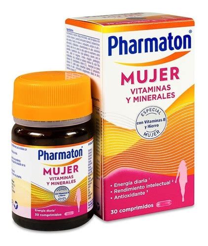 Pharmaton Mujer 30 Comprimidos Recubiertos Cuotas sin interés