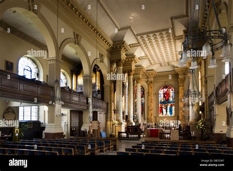 UK, England, Birmingham, St Philip’s Cathedral, baroque interior Stock ...