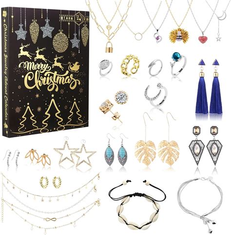 Buy Naler Christmas Advent Calendar Jewelry Kit Days Countdown To