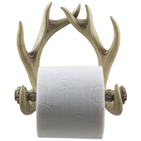 Decorative Deer Antler Toilet Paper Holder Ts For Outdoorsmen