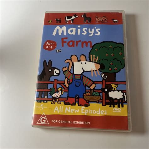 Maisy Farm Dvd 2000 Region 4 Retro Unit