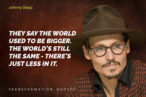 10 Johnny Depp Quotes That Will Inspire You Transformationquotes