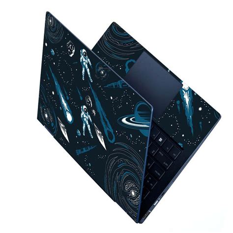 Full Panel Laptop Skin - Black Space Art – SkinsLegend