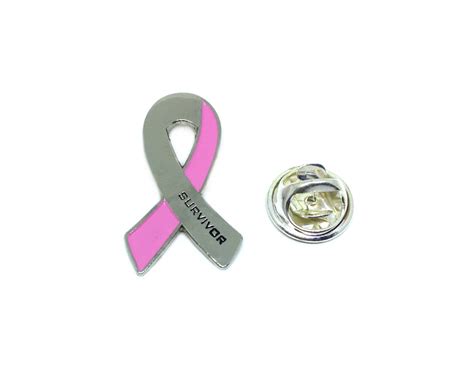 Breast Cancer Survivor Pins FINOX Brooch Pin FAWB 018