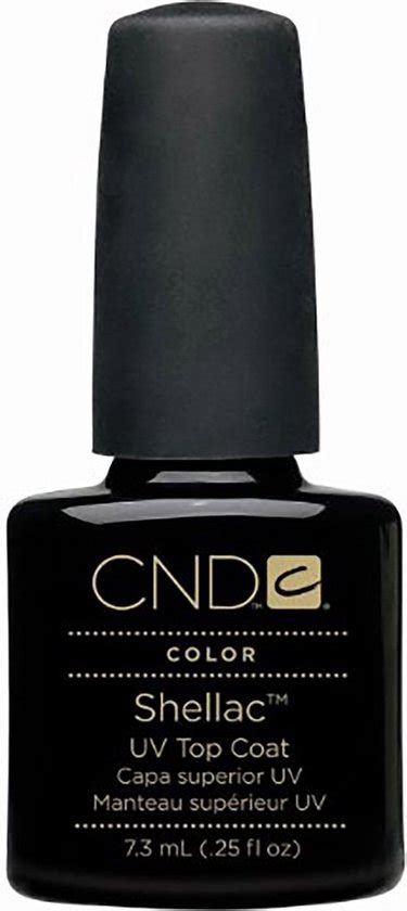 Cnd Colour Shellac Top Coat Ml Bol