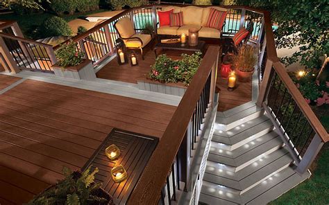 An Astounding Array Of Deck Photos To Inspire Your Own Deck Deisgn Ideas Trex Backyard