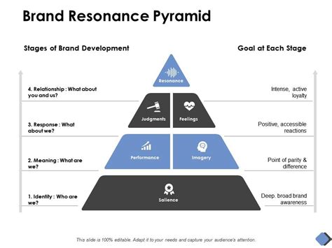 Brand Resonance Pyramid Performance Success D180 Ppt Powerpoint ...