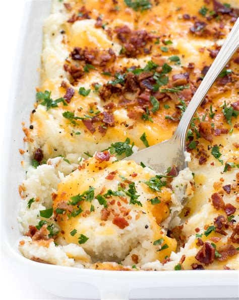 Loaded Mashed Potatoes Perfect For Thanksgiving Chef Savvy