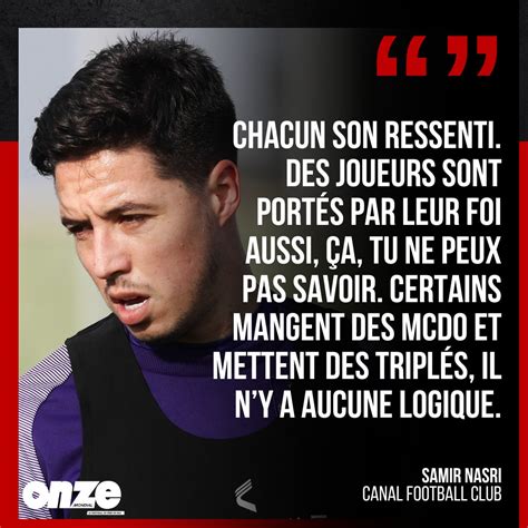 Onze Mondial On Twitter Samir Nasri A Pris La Parole De Mani Re