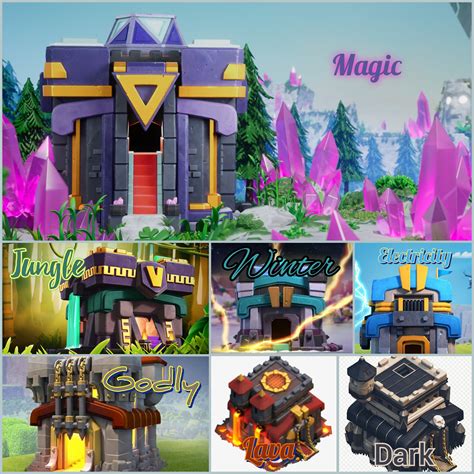 Now that there are a lot more Town Hall themes than back in the days