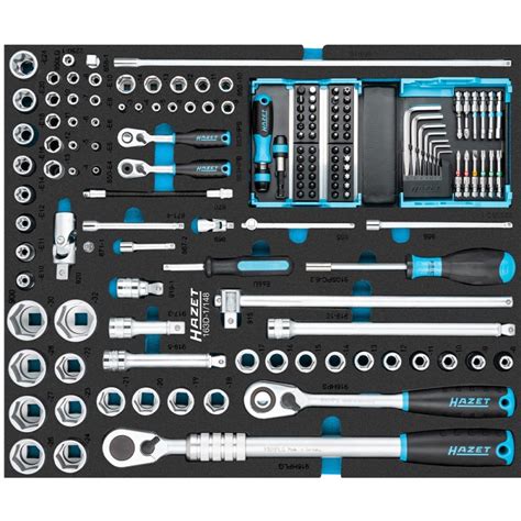 Millmatpro Module douille et cliquet 1 4 1 2 148 pièces