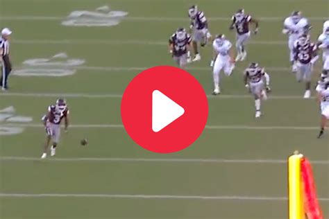 Miss State Blocked Fg Highlight Reel Td Helps Upset Texas Aandm