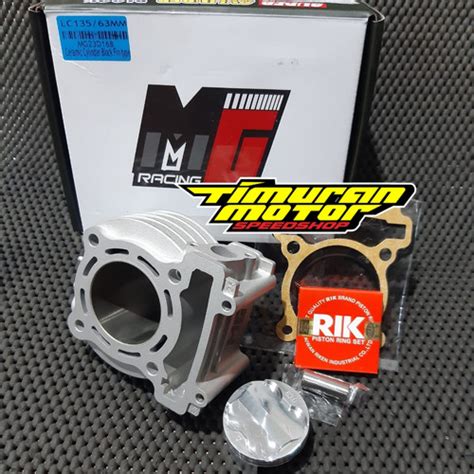 Jual Cylinder Blok Mg Racing Mx Mx King Vixion Mm Ceramic Sirip