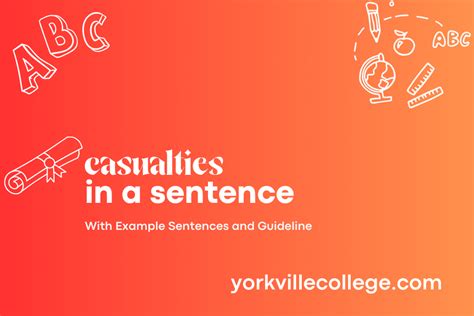 How To Use Casualties In a Sentence? Easy Examples