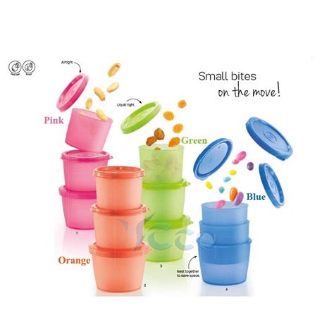 Tupperware Kit Cup 3 In 1 Set Shopee Singapore