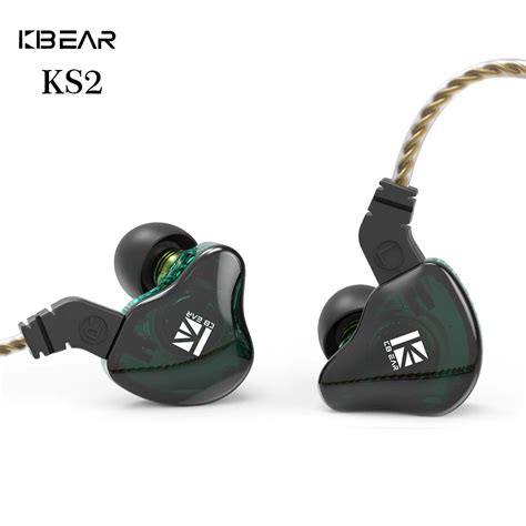 Kbear Ks Wired Earphone Dual Magnetic Circuit Dynamic Gaming