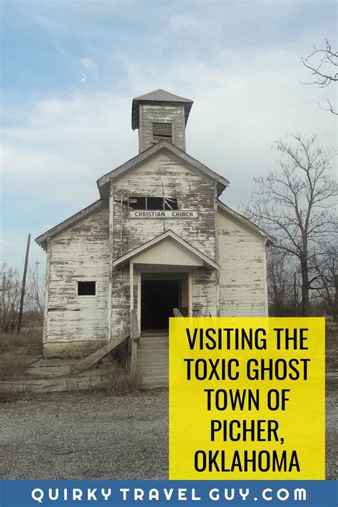 Ghost Town Of Picher Oklahoma Oklahoma Travel Ghost Towns Oklahoma