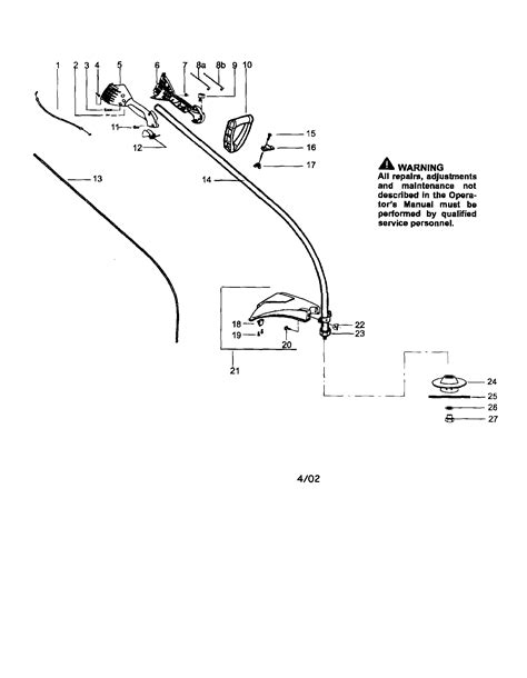 Poulan 2050 Chainsaw Fuel Line Diagram