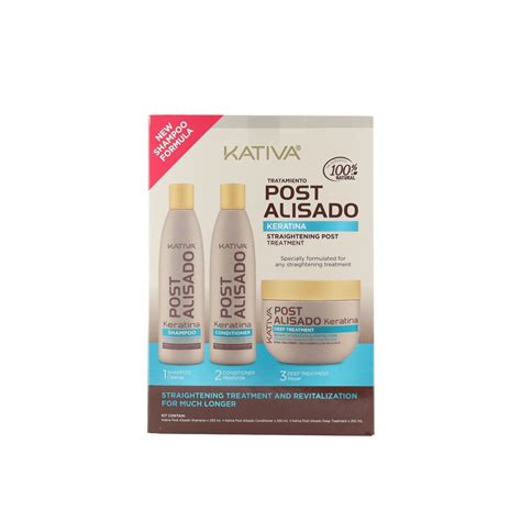 Buy PROMOTIONAL PACK Kativa Post Alisado Keratin Straightening Post