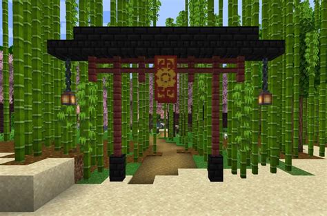 very simple torii gate Minecraft Map