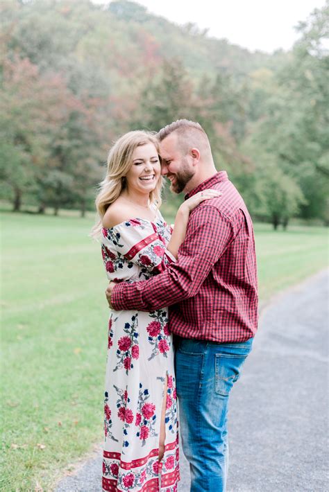 Lehigh Valley Fish Hatchery Fall Engagement Session Lytle Photo Co