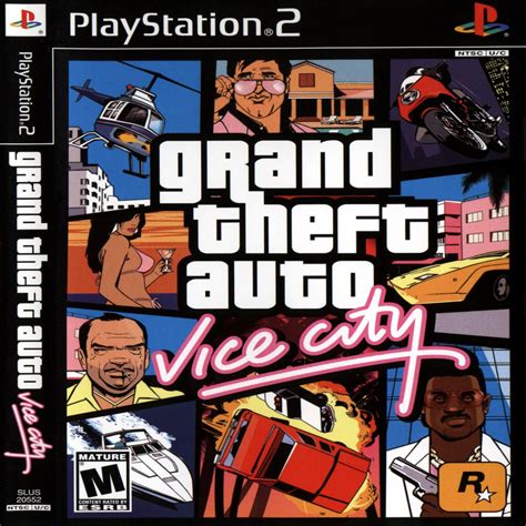 Grand Theft Auto Vice City English Ps2 Dvd Shopee Thailand