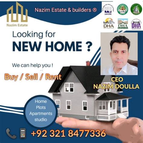 nazim real estate builders  linkedin dha lahore dha multan
