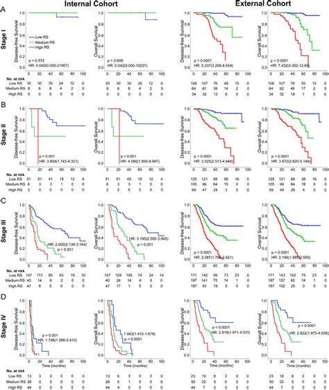 Kaplan Meier Survival Analysis Of Disease Free Survival And Overall