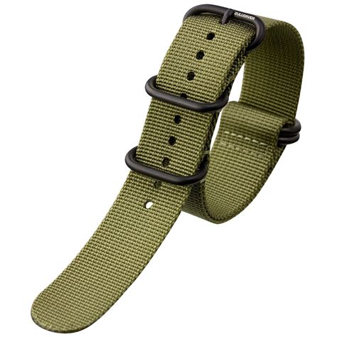 Zulu High Quality Heavy Duty Nylon Watch Strap Heavy Duty Nato By