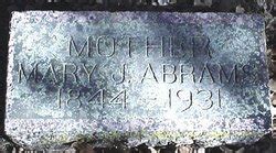 Mary J Hertel Abrams 1844 1931 Mémorial Find a Grave