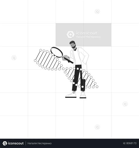 Scientist Studying Dna Strand Rotating Animation - Free Download Science & Technology Animations ...