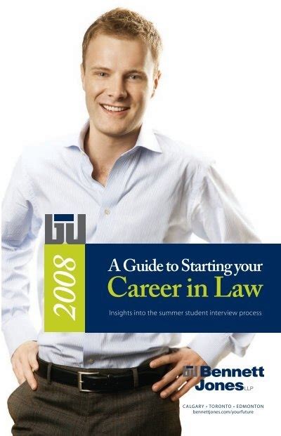 A Guide To Starting Your Career In Law Bennett Jones