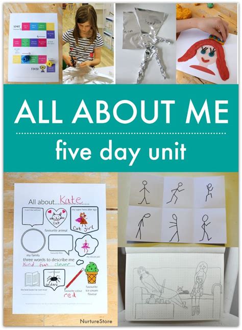 Ready Made All About Me Thematic Unit Nurturestore Thematic Units