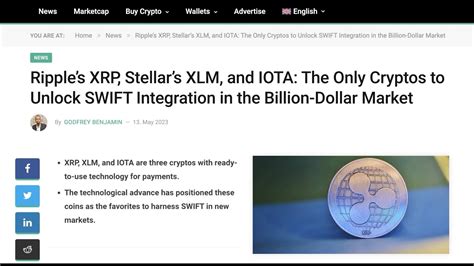 Ripple S XRP Plus XLM And IOTA News YouTube