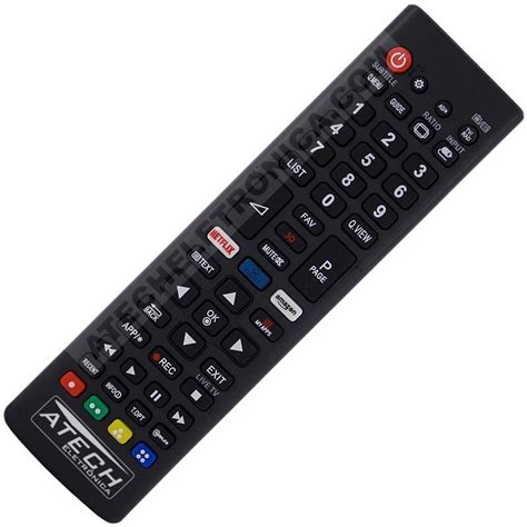 Controle Remoto Universal Tv Lcd Led Lg Netflix E Amazon Smart Tv