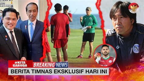 Erick Menghadap Jokowi Singapura Tiru Cara Shin Tae Yong Egy Jadi