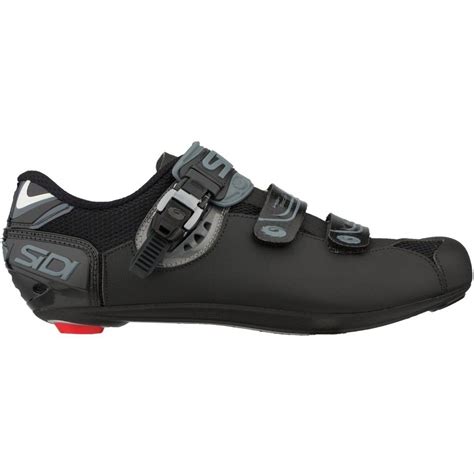 Road Cycling Shoes Sidi Genius Mega Carbon Shadow Black Summer