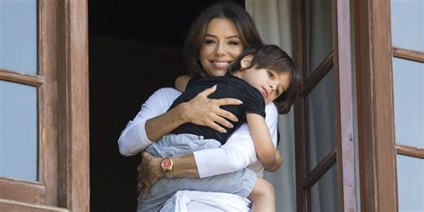 How Eva Longoria Is Teaching Her Son All About Food | POPSUGAR Family