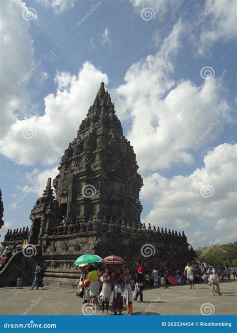 August Central Java Indonesia Buddhist Prambanan Temple