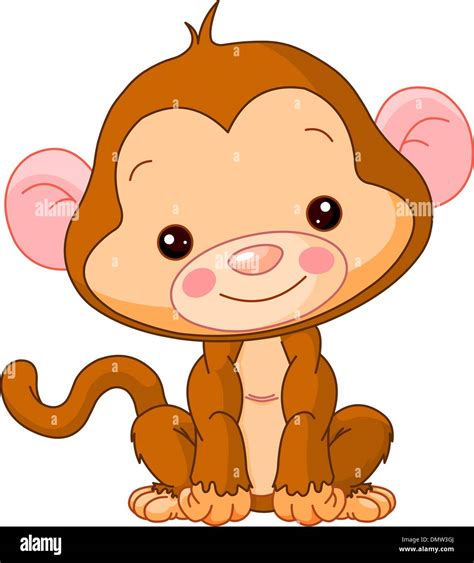 Fun zoo. Monkey Stock Vector Image & Art - Alamy