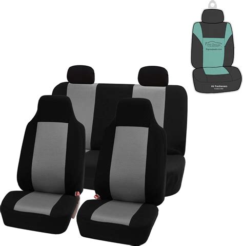 Fh Group Fb102114 Classic Cloth Pair Set High Back Car Seat