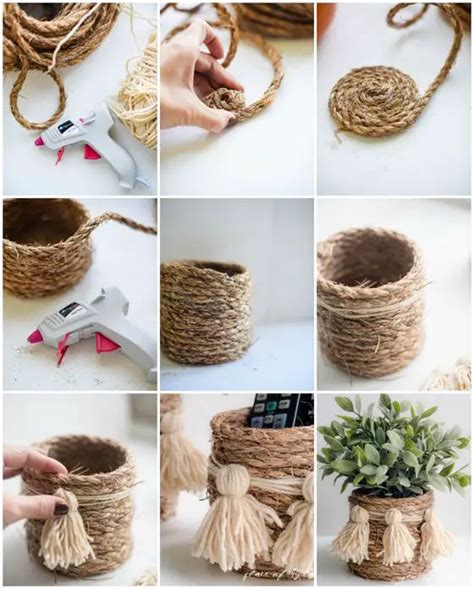 21+ DIY Rope Basket | How to Make Rope Basket Tutorials