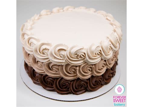 Chocolate Ombre Rosette Cake Diy Kits Forever Sweet Bakery