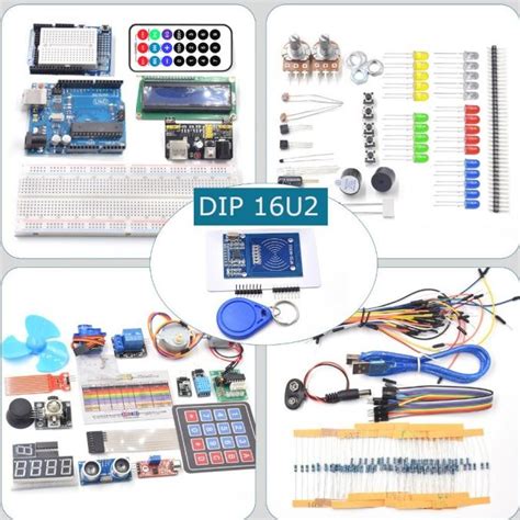 Jual Arduino Uno Starter Kit Dip U Most Complete Rfid Di Plastik Box