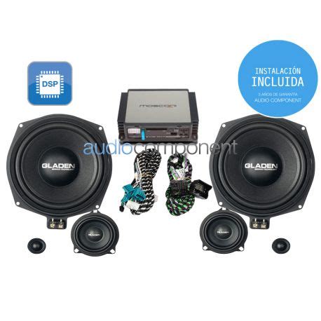 Equipo de música BMW Gladen Audio ONE 202 Mosconi PICO 6 8 DSP